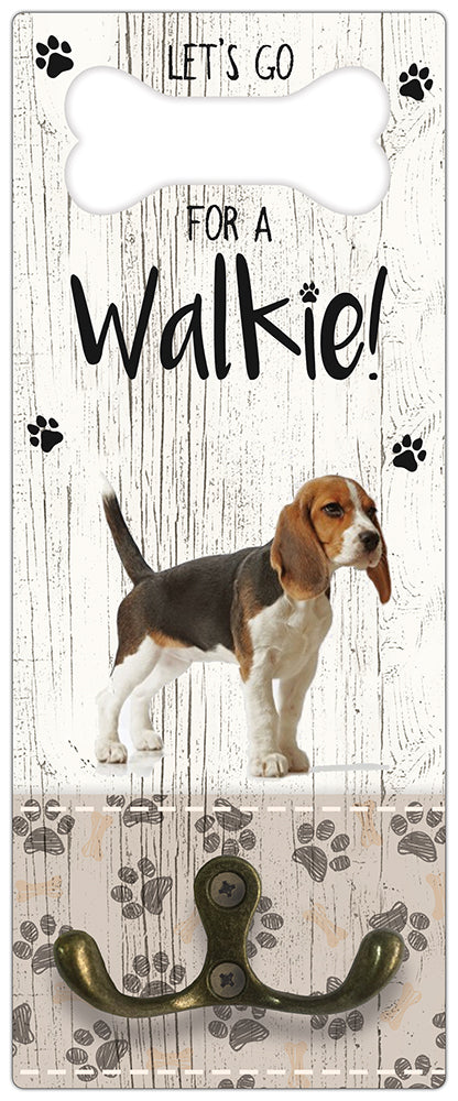 Leibanddrager: Beagle - Kapstok voor: Hondenriem - Halsband - Hondentuig