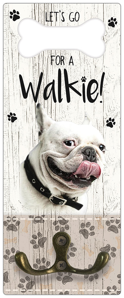 Leibanddrager: Bulldog - Kapstok voor: Hondenriem - Halsband - Hondentuig