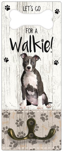 Leibanddrager: American staffordshire terrier - Kapstok voor: Hondenriem - Halsband - Hondentuig
