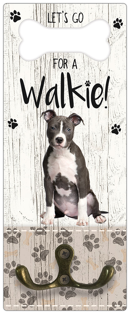 Leibanddrager: American staffordshire terrier - Kapstok voor: Hondenriem - Halsband - Hondentuig