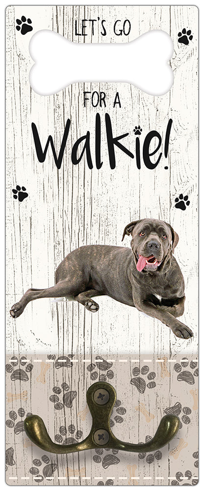Leibanddrager: Cane Corso - Kapstok voor: Hondenriem - Halsband - Hondentuig