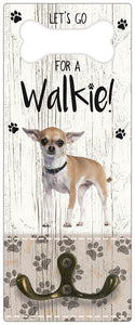 Leibanddrager: Chihuahua kort haar - Kapstok voor: Hondenriem - Halsband - Hondentuig