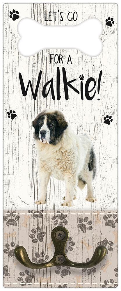 Leibanddrager: Mastin De los Prineos( Pirneese Mastiff) - Kapstok voor: Hondenriem - Halsband - Hondentuig