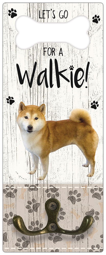 Leibanddrager: Shiba - Kapstok voor: Hondenriem - Halsband - Hondentuig