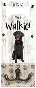 Leibanddrager: Flatceuted Retriever - Kapstok voor: Hondenriem - Halsband - Hondentuig